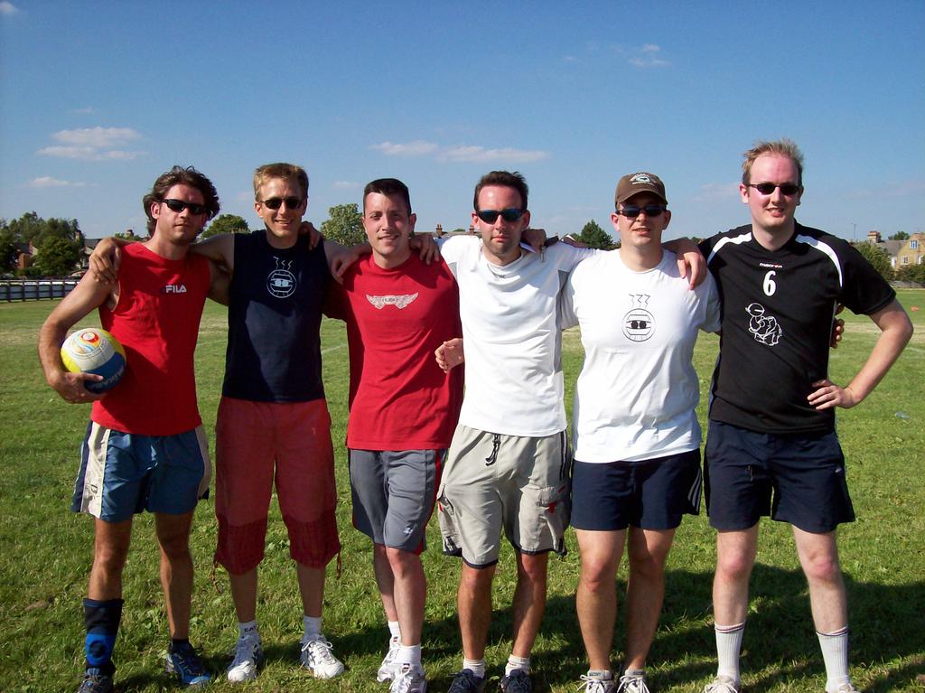 Rhinos team, Mario, Jim, Josh, Phil (captain), Jon and Chris